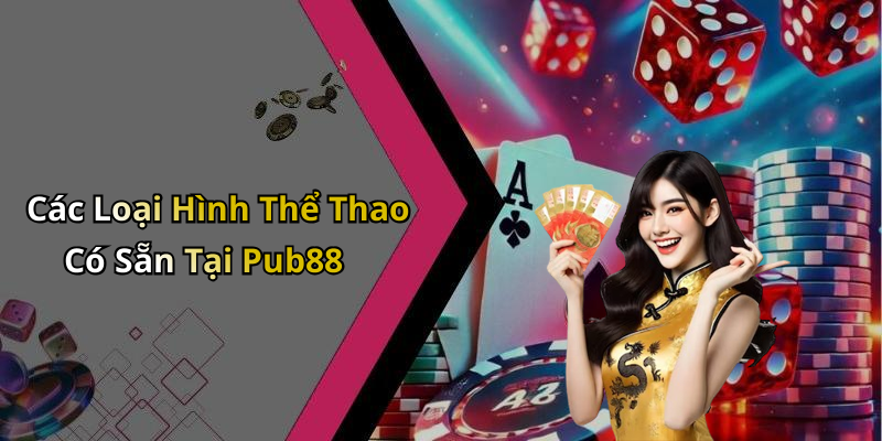 Các Loại Hình Thể Thao Có Sẵn Tại Pub88